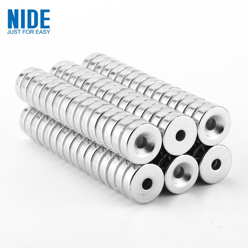 Poe Neodymium Sintered NdFeB Magnet Me ka Hole